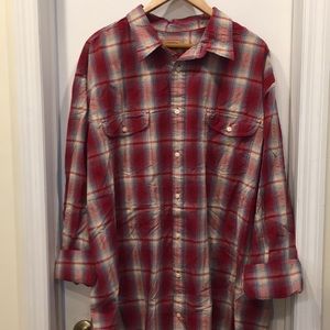 Men’s 3XLT Plaid Shirt
